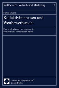 Produktbild: Kollektivinteressen und Wettbewerbsrecht