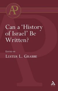 Produktbild: Can a 'History of Israel' Be Written?