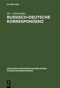 Produktbild: Russisch-Deutsche Korrespondenz