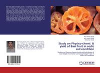 Produktbild: Study on Physico-chemi. & yield of Bael fruit in sodic soil condition