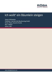 Produktbild: Ich wollt' ein B&auml;umlein steigen