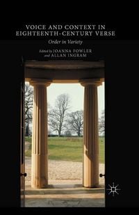Produktbild: Voice and Context in Eighteenth-Century Verse
