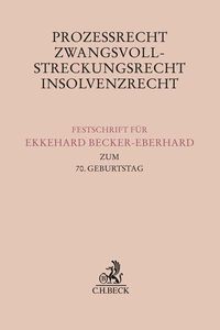 Produktbild: Prozessrecht, Zwangsvollstreckungsrecht, Insolvenzrecht