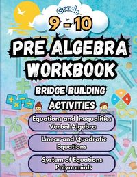 Produktbild: Summer Math Pre Algebra Workbook Grade 9-10 Bridge Building Activities