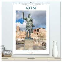 Produktbild: Rom - Kunst, Kultur und Geschichte (hochwertiger Premium Wandkalender 2027 DIN A2 hoch), Kunstdruck in Hochglanz