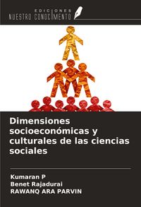 Produktbild: Dimensiones socioecon&oacute;micas y culturales de las ciencias sociales