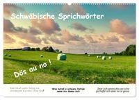 Produktbild: 03 Schw&auml;bische Sprichw&ouml;rter - D&ouml;s au no! (Wandkalender 2026 DIN A2 quer), CALVENDO Monatskalender