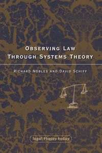 Produktbild: Observing Law through Systems Theory