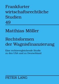 Produktbild: Rechtsformen der Wagnisfinanzierung