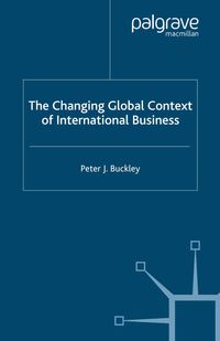 Produktbild: The Changing Global Context of International Business