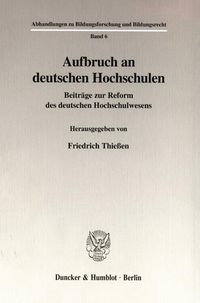 Produktbild: Aufbruch an deutschen Hochschulen.