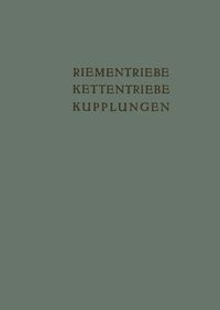 Produktbild: Riementriebe, Kettentriebe, Kupplungen