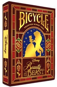 Produktbild: Bicycle Disney - Beauty and the Beast (Designer Spielkarten, Poker, Skat,...)