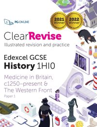 Produktbild: ClearRevise Edexcel GCSE History 1HIO, Medicine in Britain