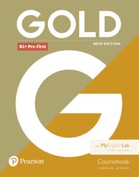 Produktbild: Gold B1+ Pre-First New Edition Coursebook and MyEnglishLab Pack