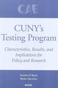 Produktbild: Cuny's Testing Program