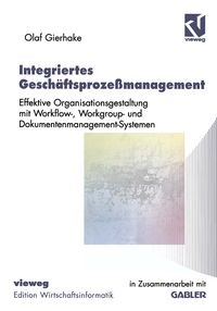 Produktbild: Integriertes Gesch&auml;ftsproze&szlig;management