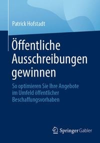 Produktbild: &Ouml;ffentliche Ausschreibungen gewinnen