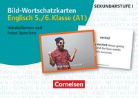 Produktbild: Bild-Wortschatzkarten Fremdsprachen Sekundarstufe I. Englisch Klasse 5/6 - F&uuml;r Vokabellernen und freies Sprechen (Stufe A1)