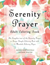 Produktbild: Serenity Prayer Adult Coloring Book