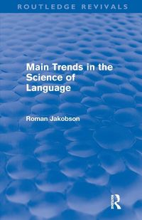 Produktbild: Main Trends in the Science of Language (Routledge Revivals)