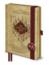 Produktbild: Harry Potter (Karte des Rumtreibers) Notizbuch
