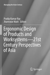 Produktbild: Ergonomic Design of Products and Worksystems - 21st Century Perspectives of Asia