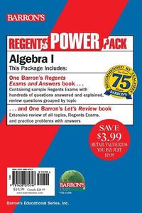 Produktbild: Regents Algebra I Power Pack