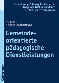 Produktbild: Gemeindeorientierte p&auml;dagogische Dienstleistungen