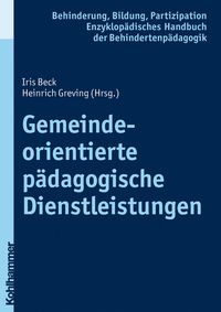 Produktbild: Gemeindeorientierte p&auml;dagogische Dienstleistungen