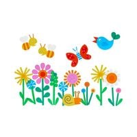 Produktbild Bastelset - Fensterbild Frühling