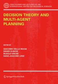 Produktbild: Decision Theory and Multi-Agent Planning