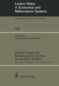 Produktbild: Growth Cycles and Multisectoral Economics: the Goodwin Tradition