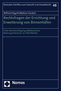 Produktbild: Rechtsfragen der Errichtung und Erweiterung von Binnenh&auml;fen