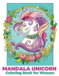 Produktbild: Mandala unicorn coloring book for women