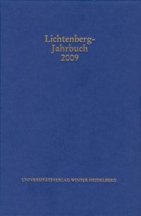 Produktbild: Lichtenberg-Jahrbuch 2009