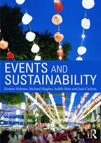 Produktbild: Carlsen, J: Events and Sustainability
