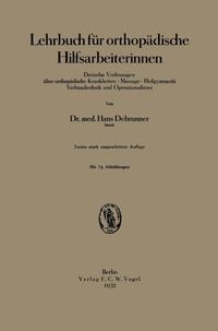 Produktbild: Lehrbuch f&uuml;r orthop&auml;dische Hilfsarbeiterinnen