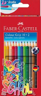 Produktbild: Faber-Castell Buntstifte Colour Grip 10+2