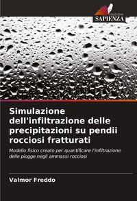 Produktbild: Simulazione dell'infiltrazione delle precipitazioni su pendii rocciosi fratturati
