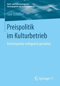 Produktbild: Preispolitik im Kulturbetrieb