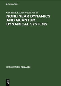 Produktbild: Nonlinear Dynamics and Quantum Dynamical Systems