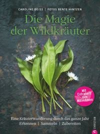 Produktbild: Wildkr&auml;uter Kochbuch: Die Magie der Wildkr&auml;uter. Eine Kr&auml;uterwanderung durch das ganze Jahr. Erkennen, sammeln, zubereiten. Wildkr&auml;uter bestimmen, Rez