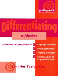 Produktbild: Differentiating in Algebra, Prek-Grade 2