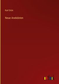 Produktbild: Neue Anekdoten