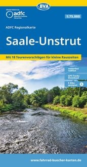 Produktbild: BVA ADFC Regionalkarte Saale-Unstrut 1:75.000