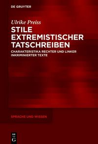 Produktbild: Stile extremistischer Tatschreiben