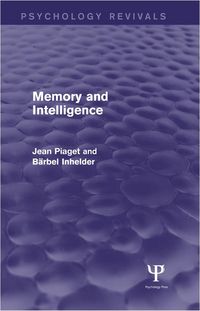Produktbild: Memory and Intelligence (Psychology Revivals)