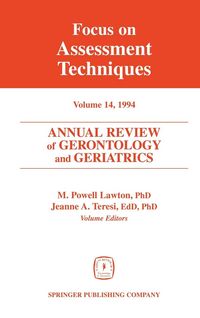 Produktbild: Annual Review of Gerontology and Geriatrics, Volume 14, 1994