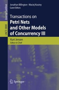 Produktbild: Transactions on Petri Nets and Other Models of Concurrency III